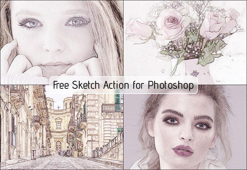 800x550 Free Sketch Action For Photoshop - Sketch Action Photoshop Free