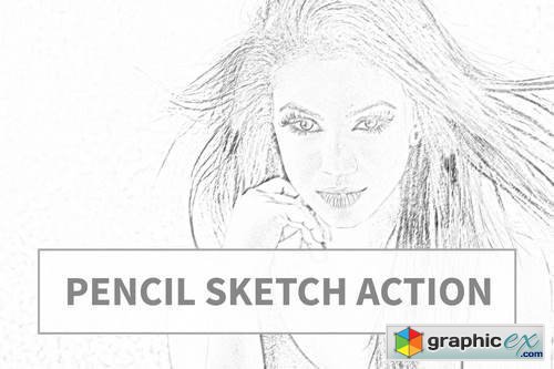 500x333 Pencil Sketch Action Free Download Vector Stock Image Photoshop Icon - Sketch Action Photoshop Free