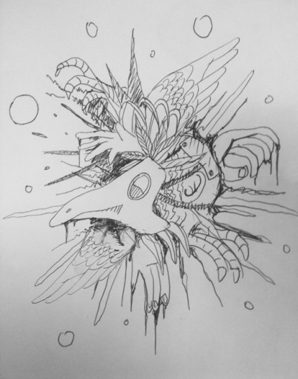 424x540 Illustrate Amp Design An Alternative Gig Poster In Photoshop - Sketch Alternative