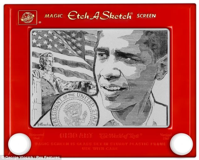 634x511 The Etch A Sketch President - Sketch And Etch