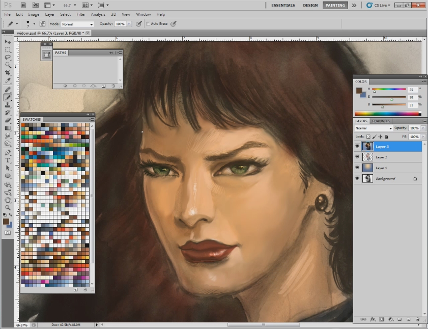 841x646 Sketch To Paint - Sketch And Paint