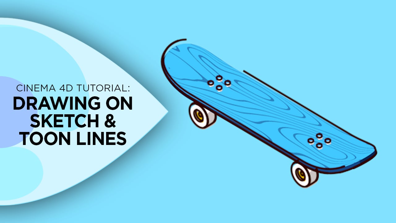 1280x720 Drawing On Sketch Amp Toon Lines In Cinema 4d On Vimeo - Sketch And Toon