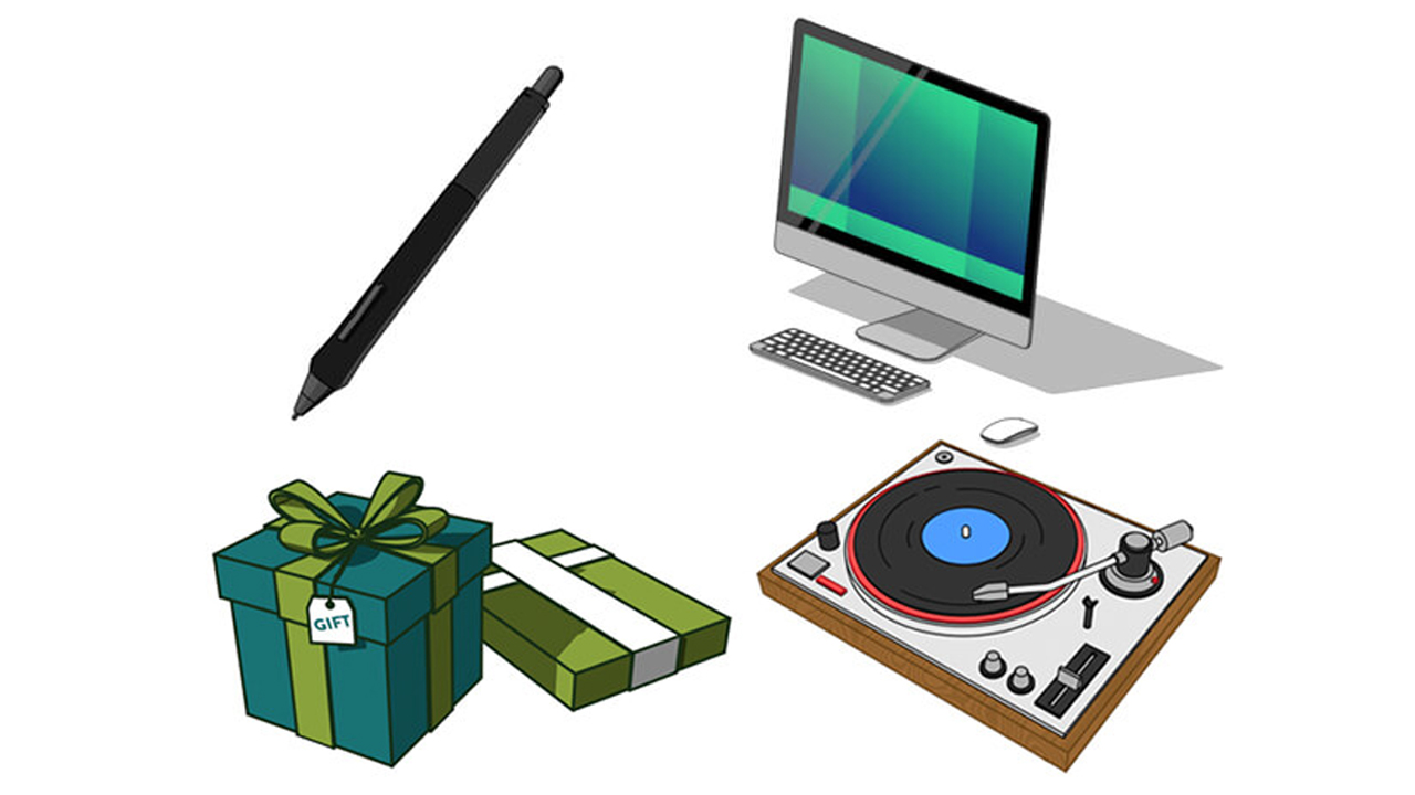 1280x720 Freebie The Pixel Lab Sketch And Toon Model Pack For C4d - Sketch And Toon