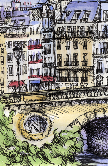 360x553 India Ink And Watercolor Drawing Workshop On July 7 Wvws - Sketch And Watercolor