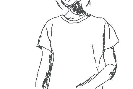 450x300 Taking Off Shirt In Sketch Animation Gif Know Your Meme - Sketch Animated Gif