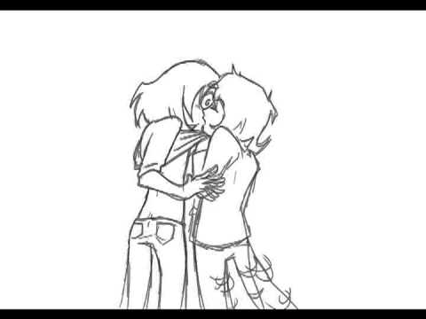480x360 Unspekting Kiss Sketch Animation - Sketch Animation