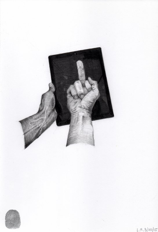 545x800 Tech Art Soul For Technology Artwork By Leon Reid Iv - Sketch Art For Sale