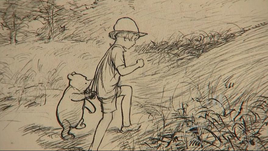 880x495 Video Original Winnie The Pooh Sketches For Sale Euronews - Sketch Art For Sale