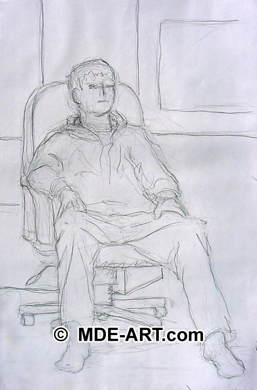 500x760 Boy Sitting Pencil Drawings And Sketches Art Gallery - Sketch Art Gallery