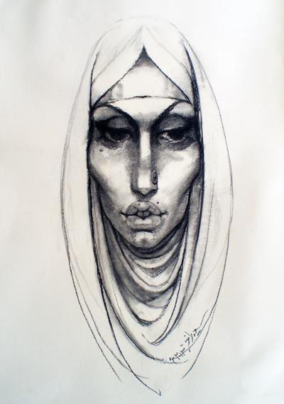 400x569 Revivers Galleria Contemporary Art In Pakistan Art Galleries - Sketch Art Gallery