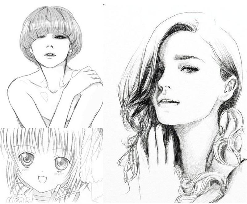 800x662 School Students Sketch Art Book Paper Set 10pcs Painting Drawing - Sketch Art Supplies