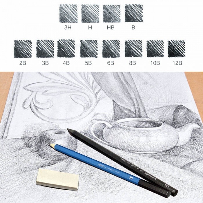 700x700 Zhaoyao 33pcs Professional Sketch Art Drawing Tools Set, Sketch - Sketch Art Supplies