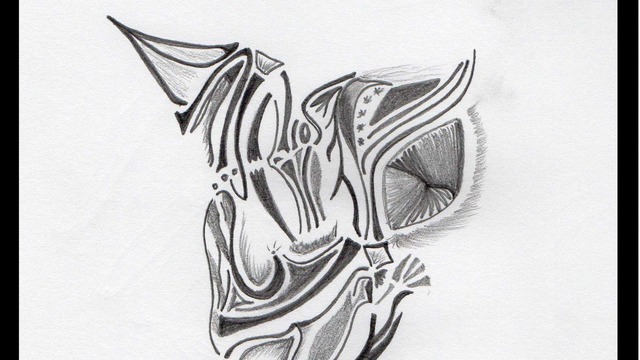 640x360 Abstract Sketches Tumblr - Sketch Art Tumblr