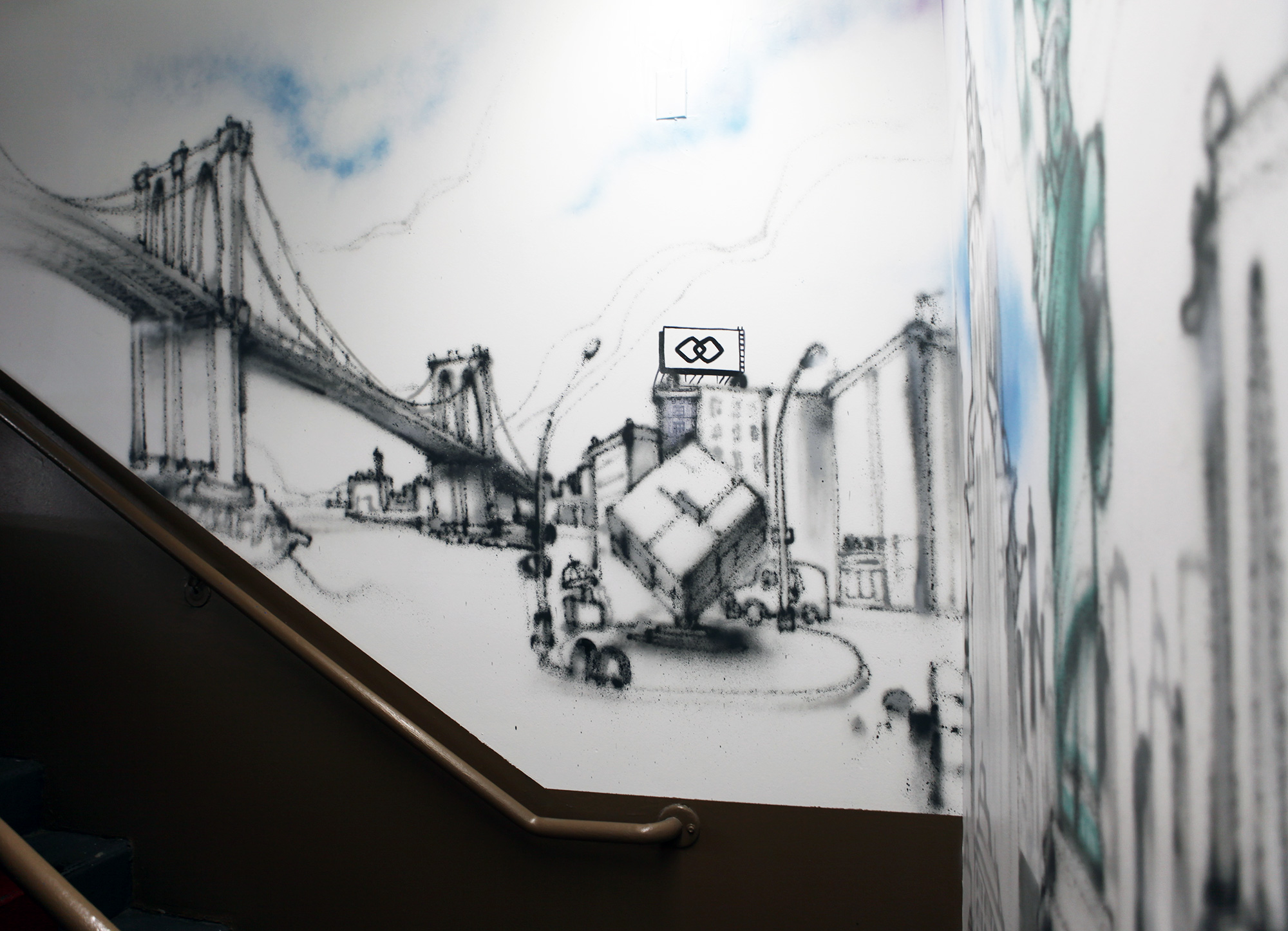 2000x1447 Sofitel Luxury Hotel Graffiti Mural - Sketch Artist For Hire