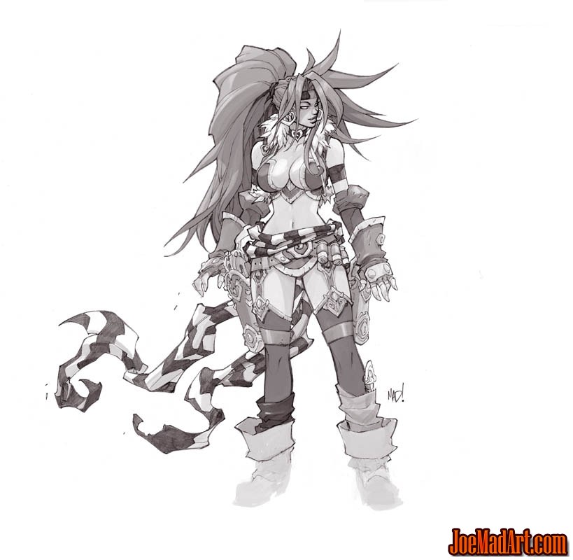 819x800 Battle Chasers Nightwar Red Monika Game Portrait Sketch - Sketch Artist Game