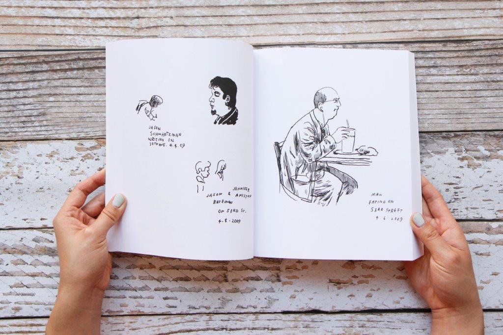 1024x683 Every Person In New York Jason Polan, Kristen Wiig 0783324860368 - Sketch Artist Nyc