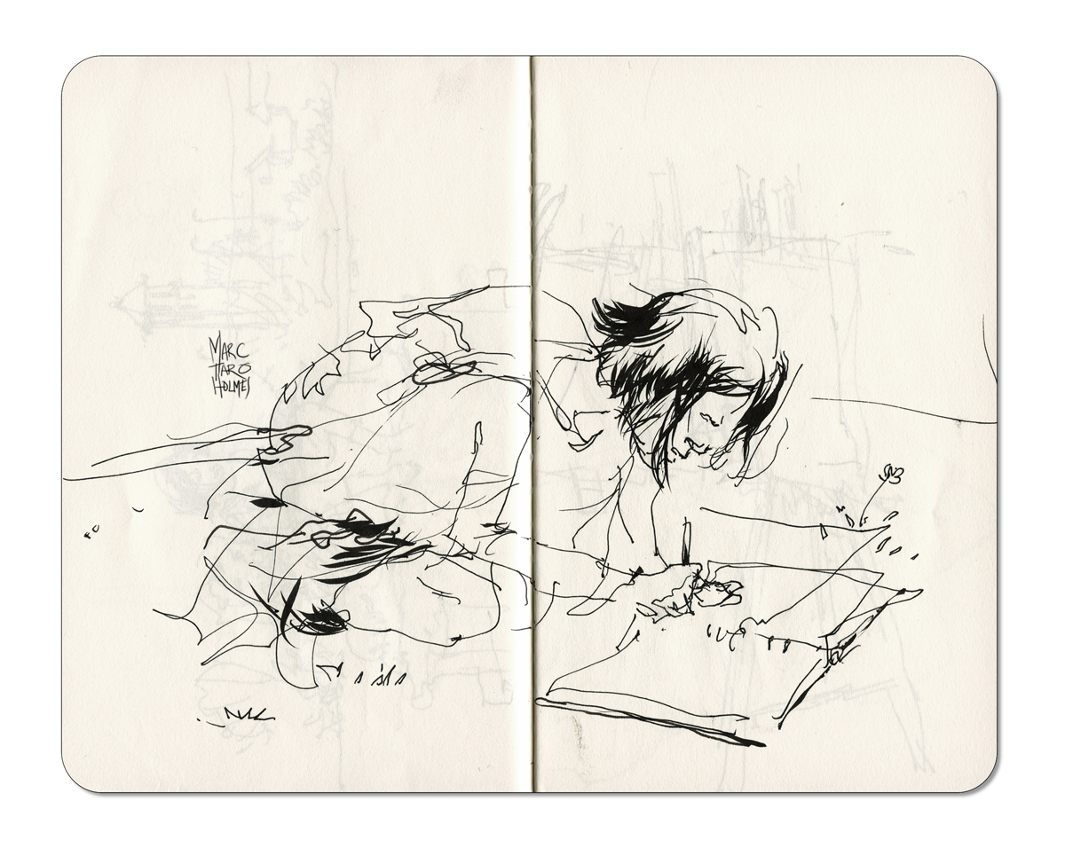 1200x965 Drawing With The Next Generation Of Urban Sketchers - Sketch Artist Program