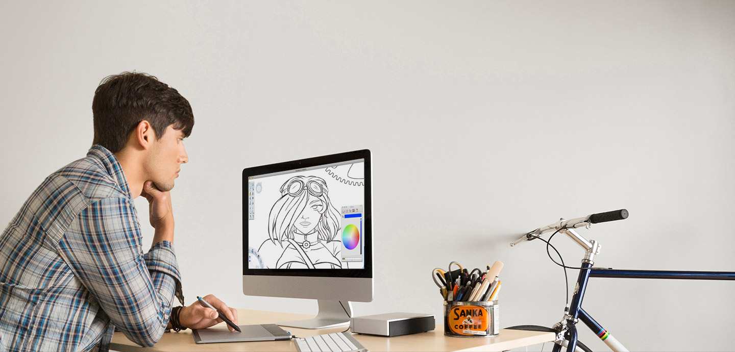 1440x690 Digital Drawing Amp Digital Sketching Wacom - Sketch Artist Software