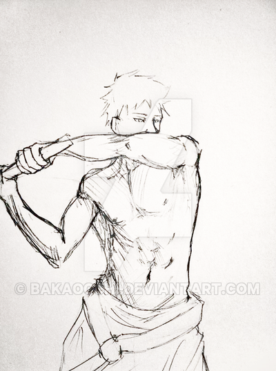 400x537 Sketch [Axe] By Bakaocchi - Sketch Axe