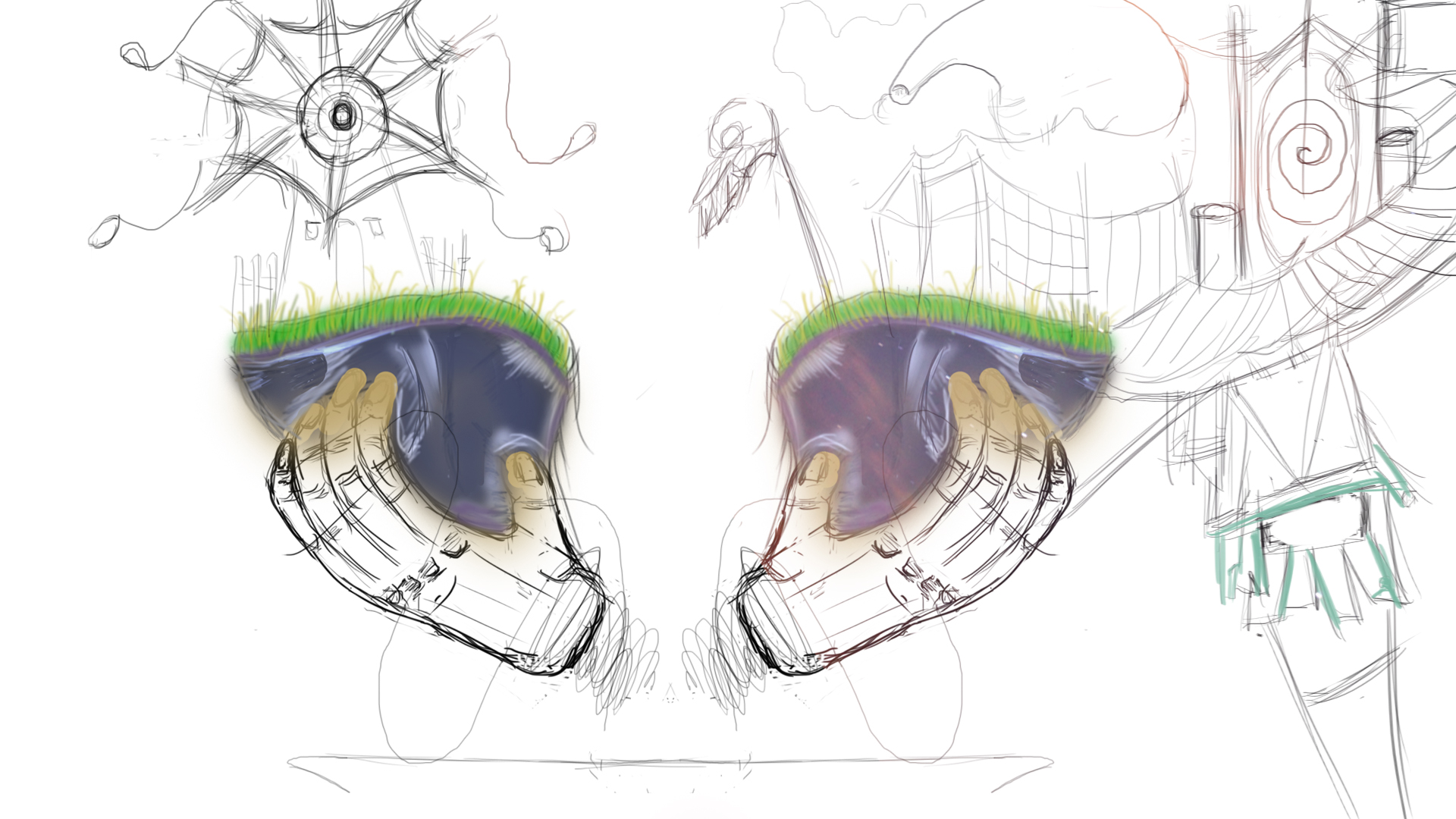 1920x1080 Sketch Base Nekrojar Of Design - Sketch Base