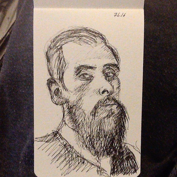 720x720 Yet Another Beard One Drawing Daily - Sketch Beard