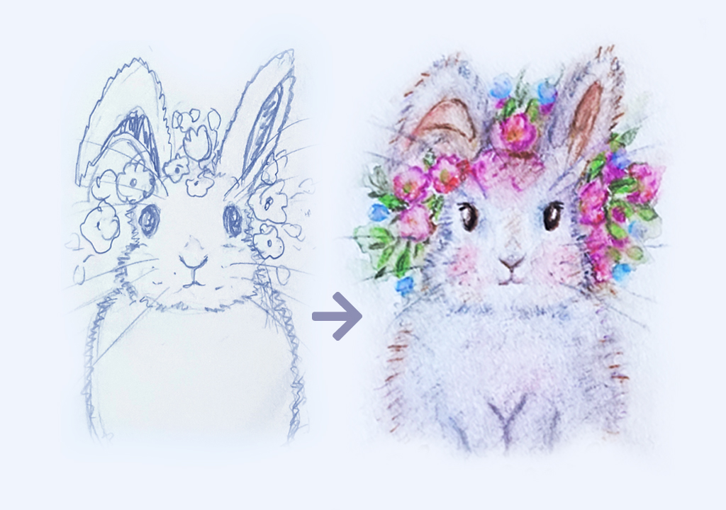 1024x720 My Creation Process Sketching Before Painting The Inspired Artist - Sketch Before Painting