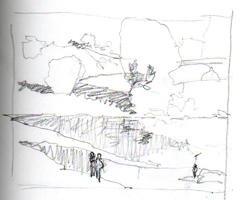 471x392 Robin Cheers - Sketch Before Painting