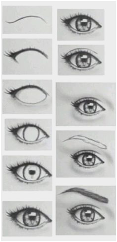 How To Draw Eyes Easy Step By Step For Beginners Drawing Art Ideas