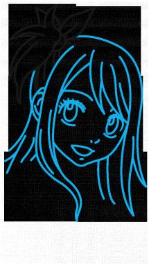 215x382 Sketch Tutorial Beginner Cute How To Draw Lucy Heartfilia Fairy - Sketch Beginner Tutorial