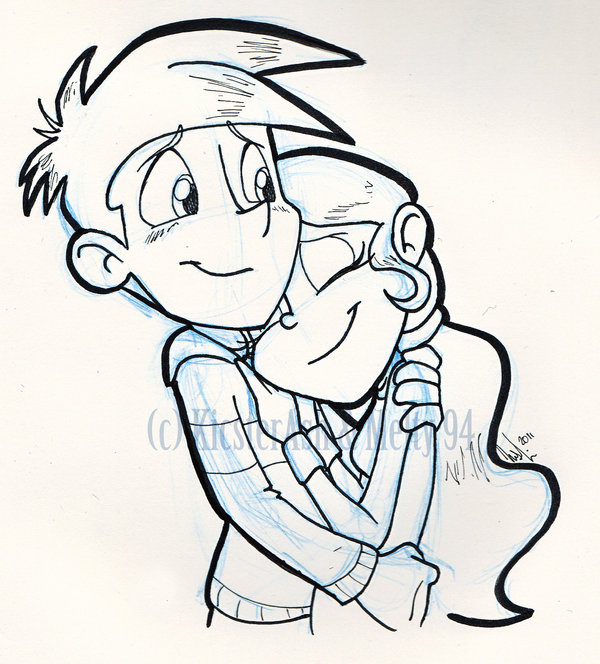 600x664 Two Is Better Than One Sketch By Kicsterash - Sketch Better