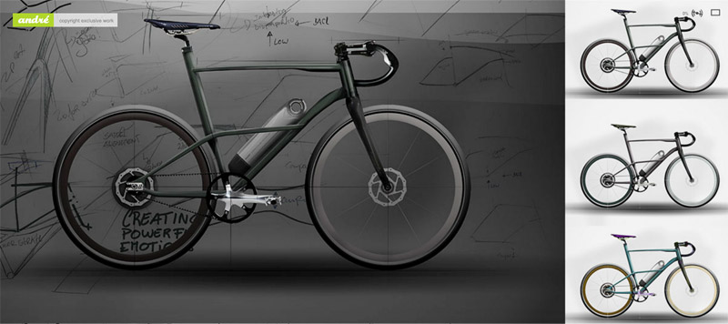 800x356 Bike Sketches From 5 Different Designers Bicycle Design - Sketch Bike