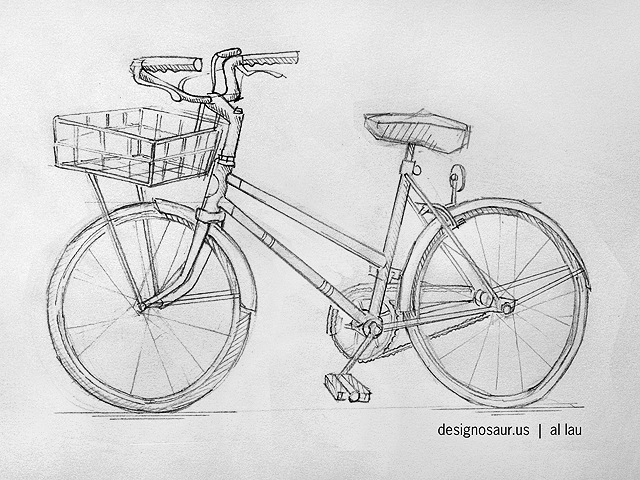 640x480 Sketch Schwinn Bicycle Blog.designosaur.us - Sketch Bike