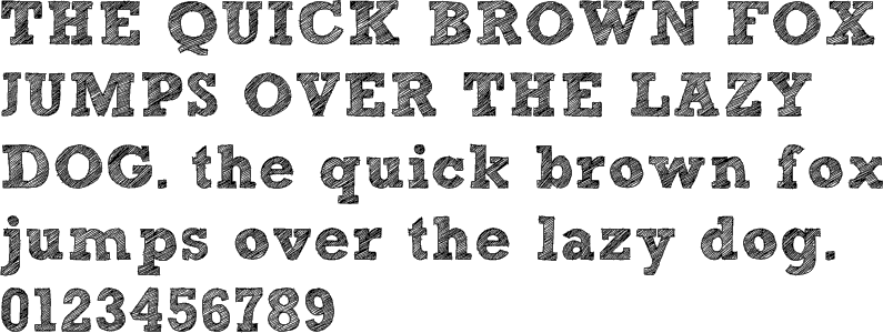795x300 Sketch Block Bold Premium Font Buy And Download - Sketch Block