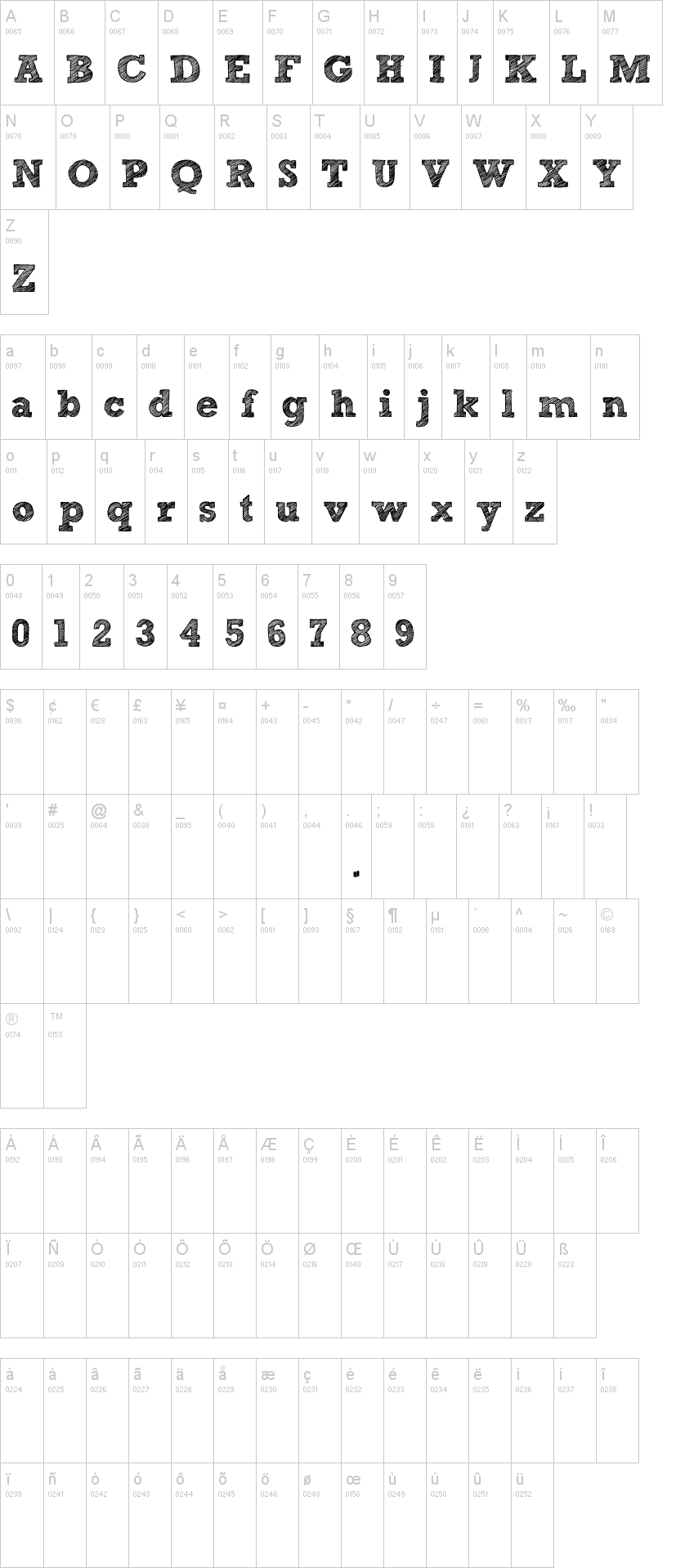 827x1918 Sketch Block Font - Sketch Block