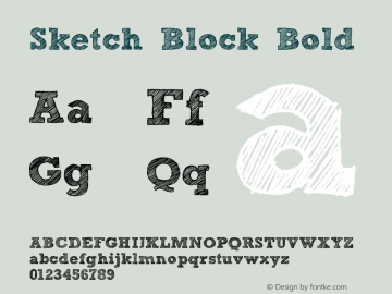 360x270 Sketch Block Font,[Free Version] Sketch Block Bold Font - Sketch Block Bold