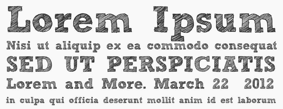 950x366 Sketch Block Font Sketch Block Typeface Free Fonts And Web Fonts - Sketch Block Bold