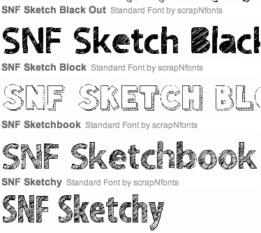374x333 Brian Tippetts - Sketch Block Font