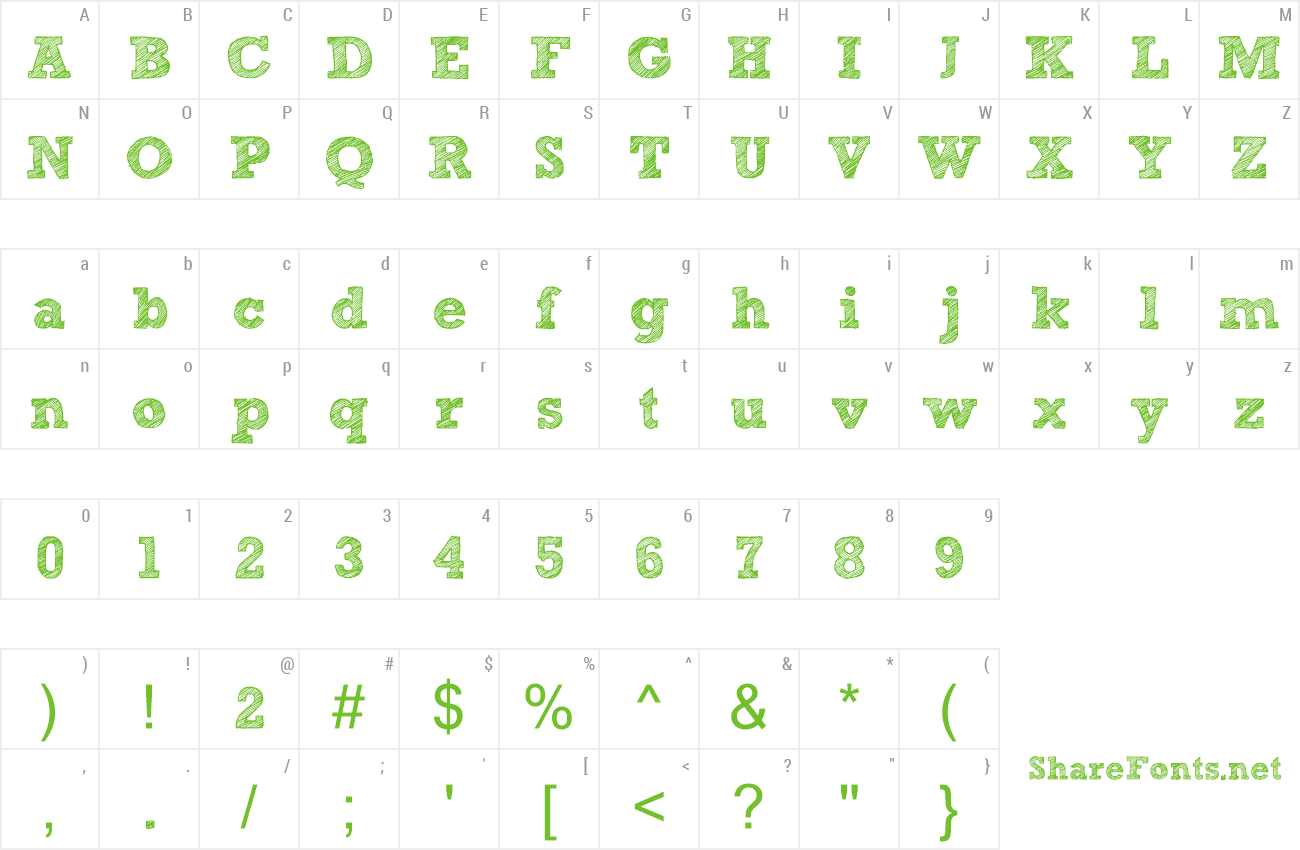 1300x850 Download Free Font Sketch Block - Sketch Block Font