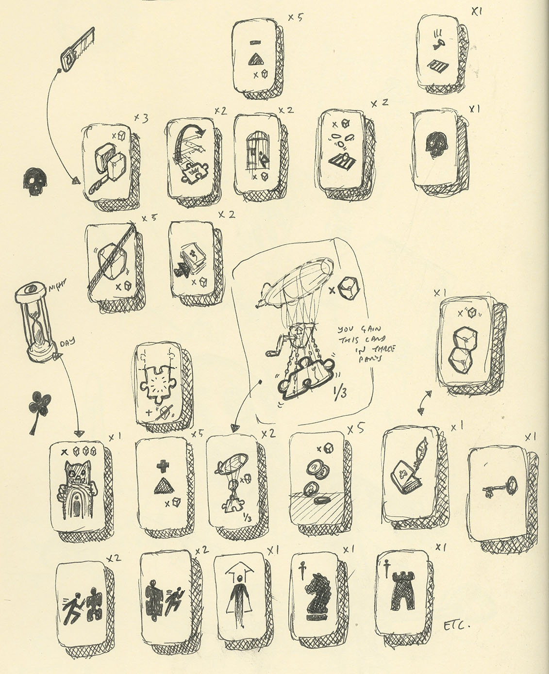 1131x1389 Board Games Apophenia Inc. - Sketch Board Game