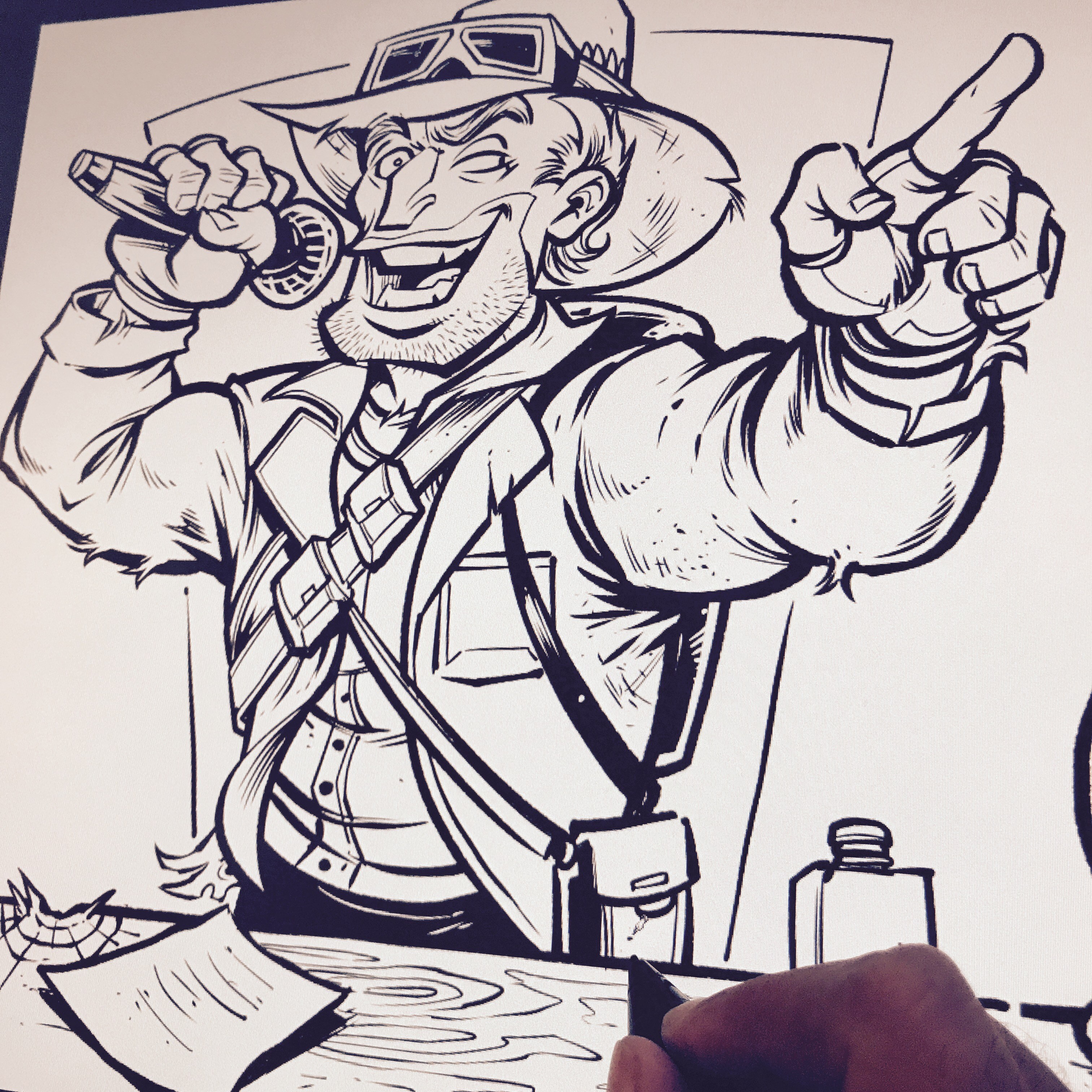 3024x3024 Character Design Sketch For Board Game - Sketch Board Game