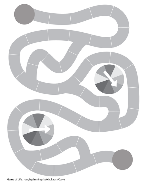 500x625 How To Create A Board Game Path In Illustrator - Sketch Board Game