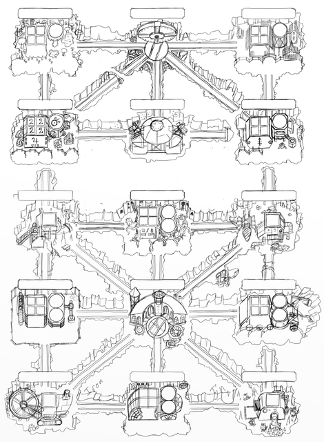 470x640 Lionsgate City Underground Board Sketch 2 Board Game Designers Forum - Sketch Board Game