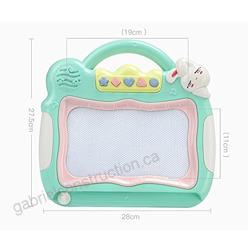 500x500 Magnetic Drawing Board, Erasable Colorful Magna Graffiti Drawing - Sketch Board Toy