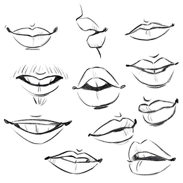 640x640 More Lips - Sketch Body Parts