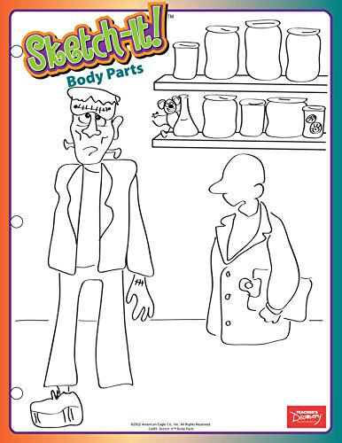 386x500 Sketch It Body Parts Game Learning And Development - Sketch Body Parts