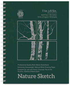 243x300 Pentalic Nature Sketch Book - Sketch Book Font