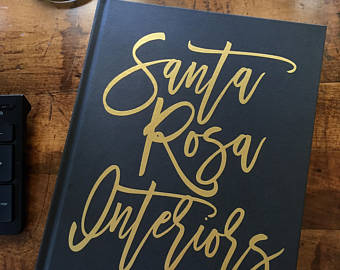 340x270 Personalized Sketchbook Etsy - Sketch Book Font