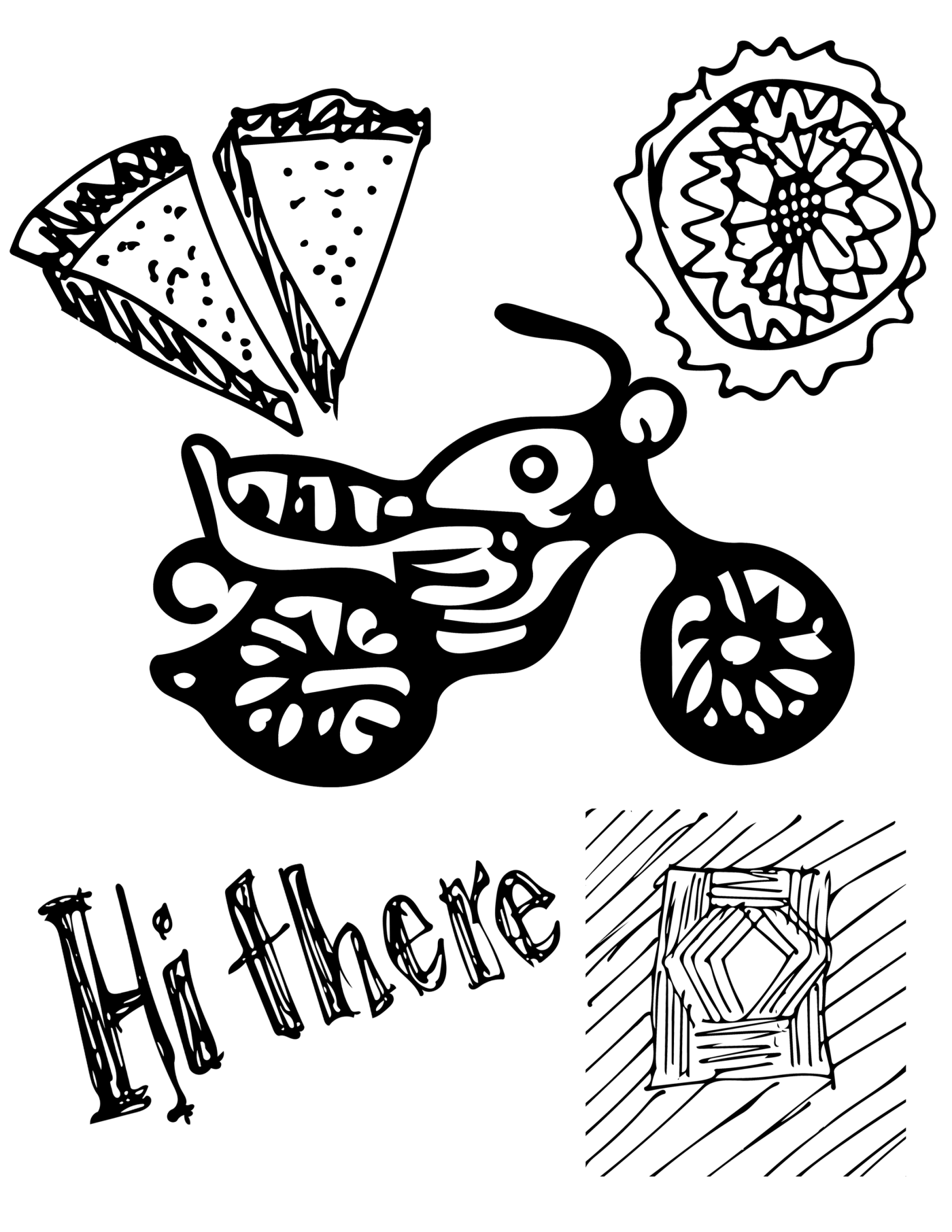 1400x1812 Png Library Download Sketch Book - Sketch Book Font