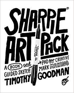 260x327 Sharpie Art Pack A Book And Guided Sketch Pad For Creative Mark - Sketch Book Font