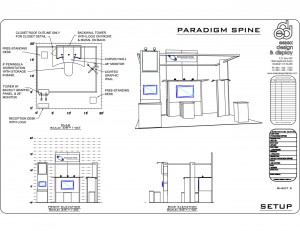 300x231 Custom Trade Show Displays Exhibition Booth - Sketch Booth